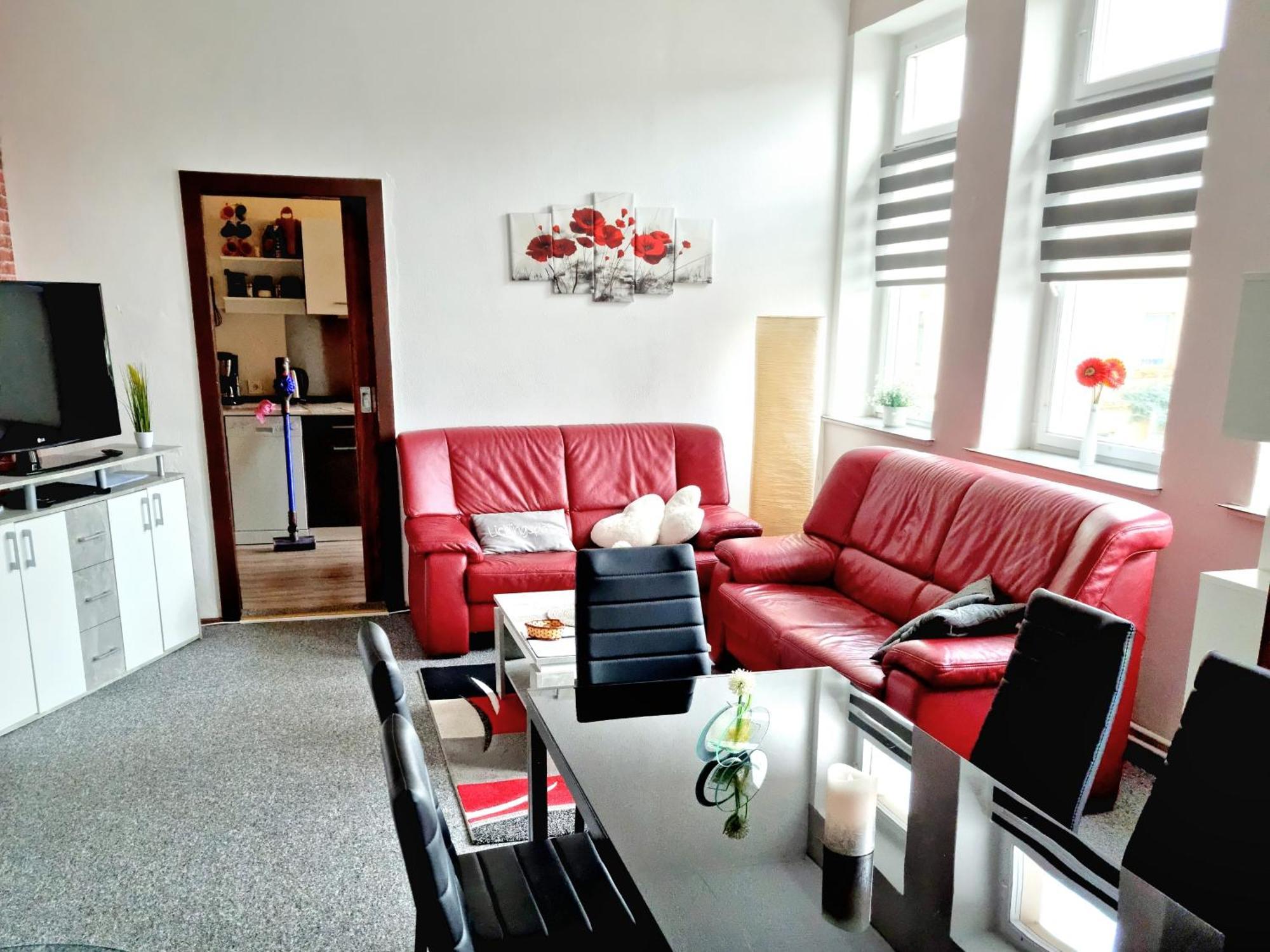 Ferienwohnung "Blick Mylau" - Naehe Freizeitpark Plohn & Weltgroesster Ziegelsteinbruecke ไรเคนบาค อิม โวกท์ลันด์ ภายนอก รูปภาพ